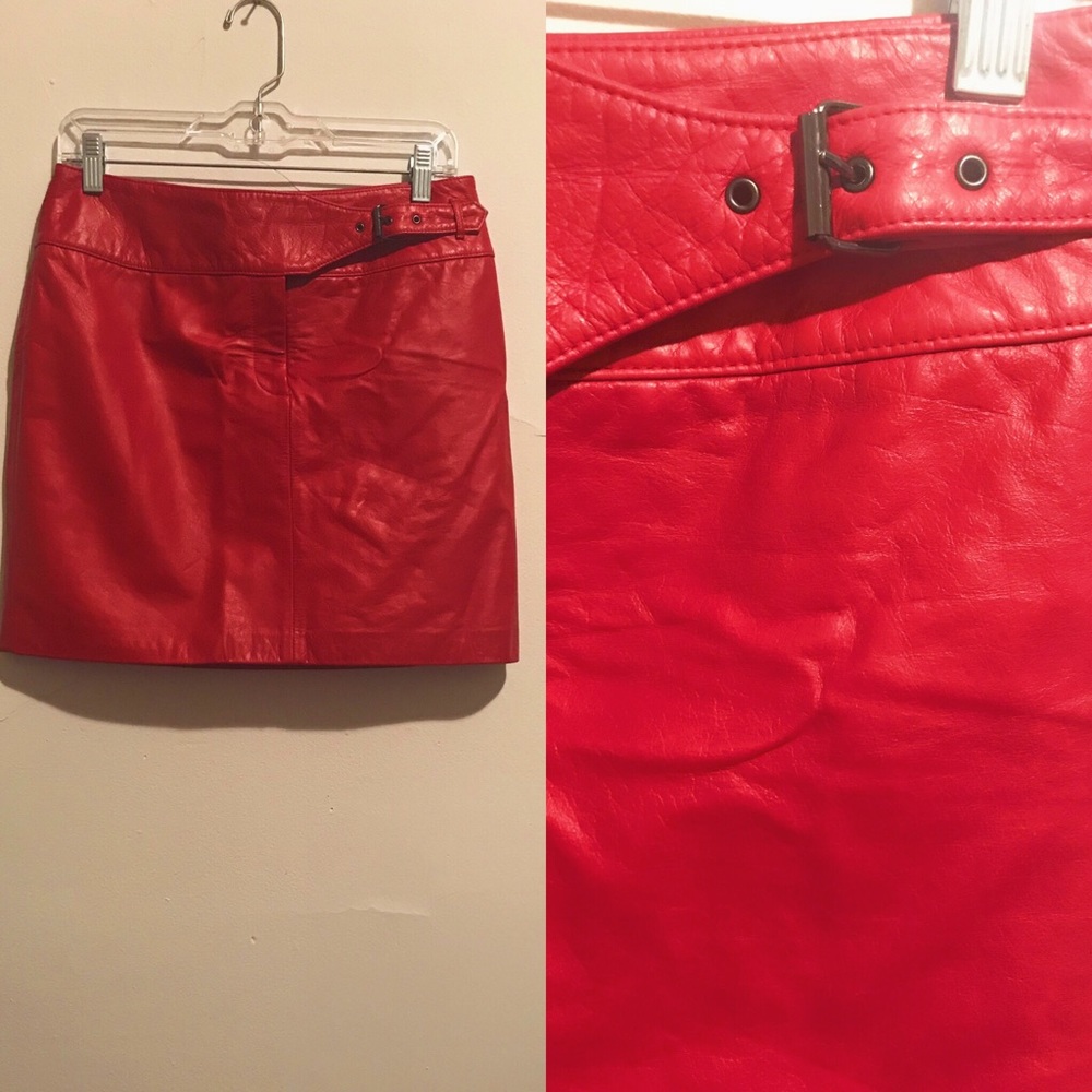 Nine West Vintage 90’s Leather Mini